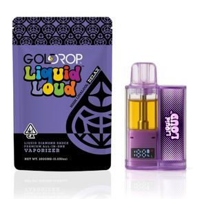 Gold Drop - Purple Cream Liquid Loud Disposable Vape 1.5g