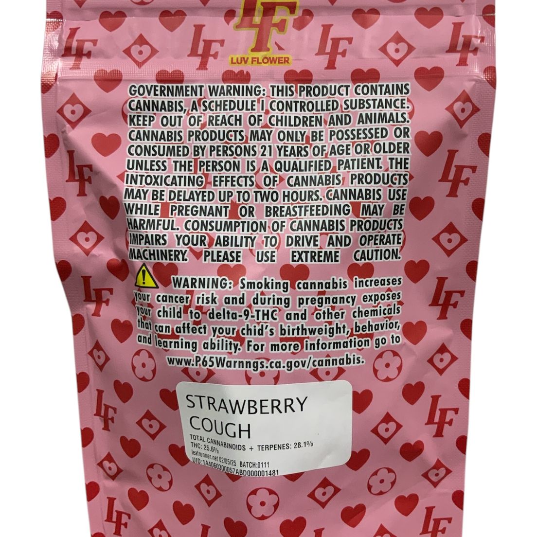 Luv - Strawberry Cough 14g