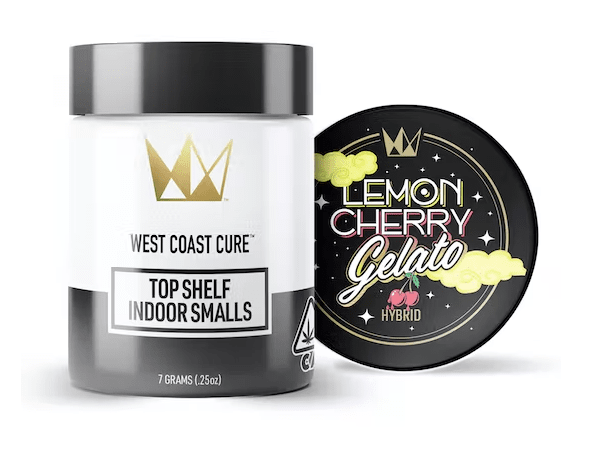 West Coast Cure - Lemon Cherry Gelato Top Shelf Indoor Smalls 7g