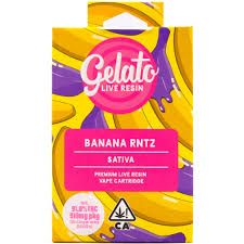 [Gelato] Live Resin Cartridge - 1g - Banana Rntz (S)