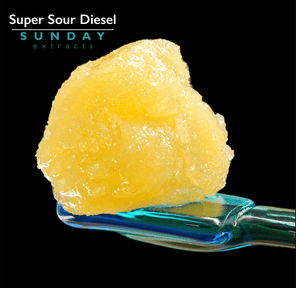 1g Concentrate Live Resin - Super Sour Diesel (Sunday Extracts)
