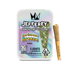 Caribbean Breeze - Jefferey Infused Joint .65g 5 Pack 3.25 g
