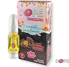 Black Cherry Punch 2G Live Resin X Diamonds Cartridge - Dope