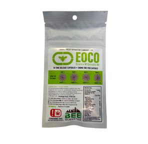 BEE ELEVATED FECO TIME RELEASE CAPSULES 2000MG