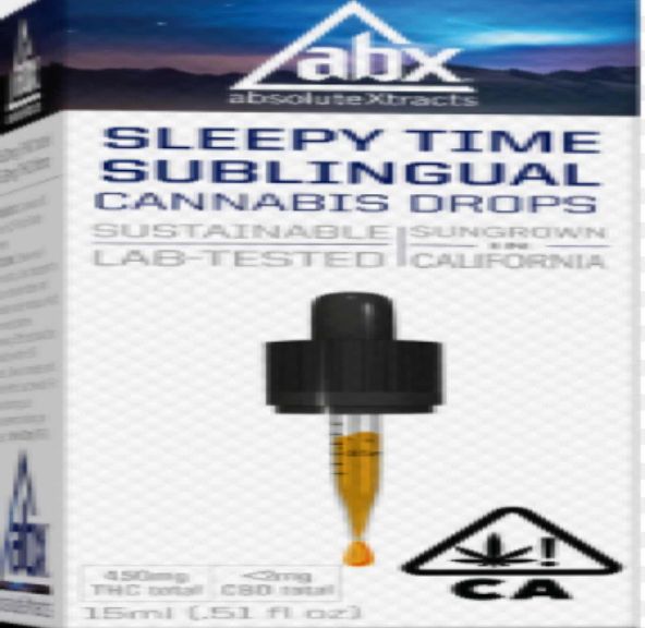 [ABX] THC Tincture - 15mL - SLEEPY TIME Drops