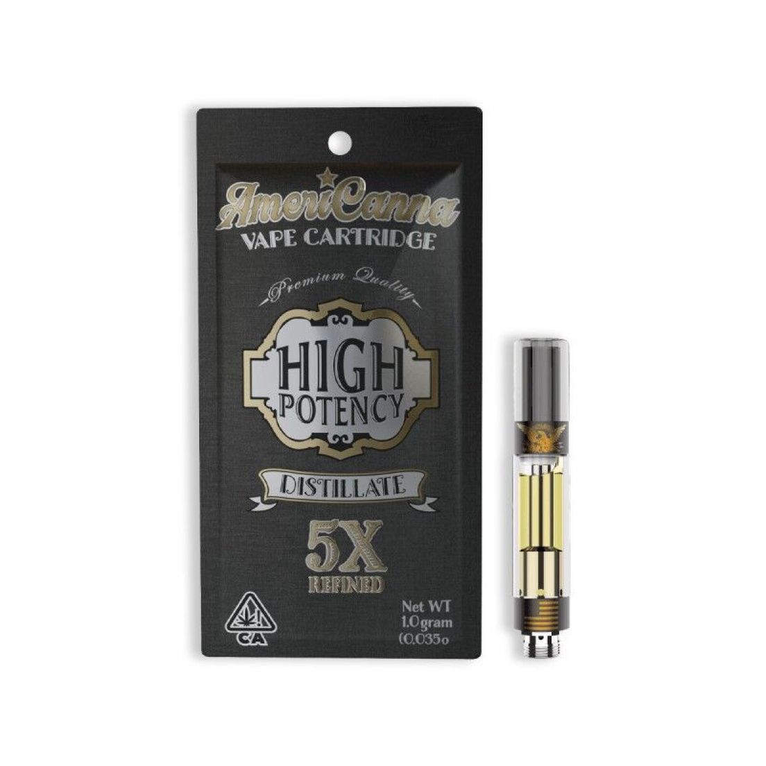 AmeriCanna Gelonade 1g Cartridge 91%