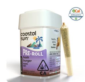 Coastal Sun - Hash Burger 10pk Prerolls 3.5g