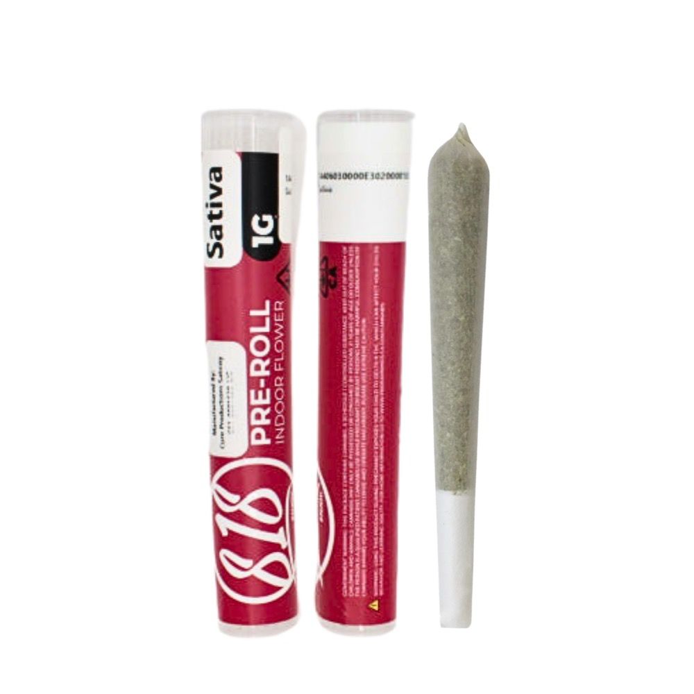 818 Brands- Hybrid Indoor Flower Preroll 1g (H)