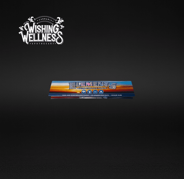 Elements | King Size Slim - Ultra Thin Rice Papers
