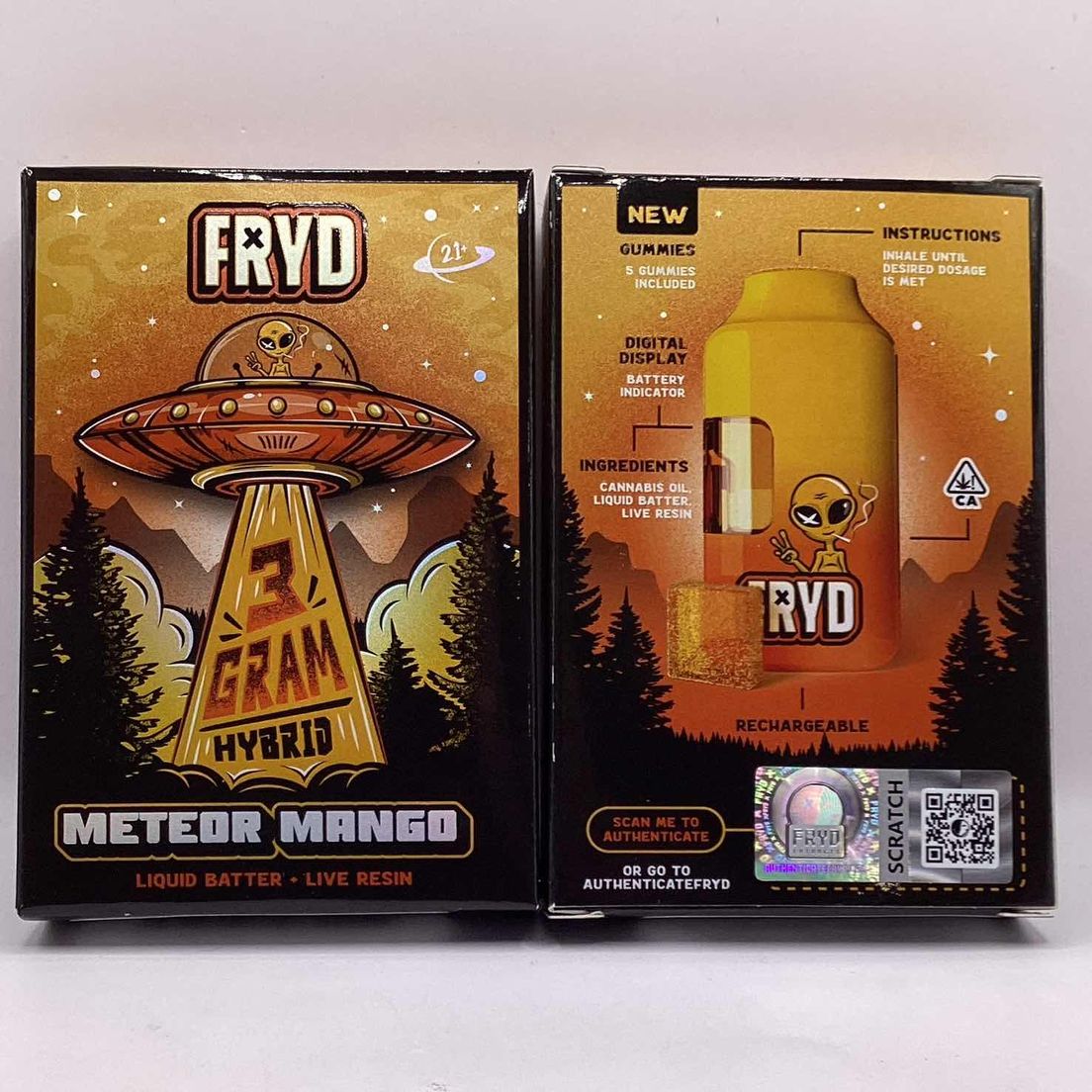 Fryd - Disposable - Meteor Mango - 3g