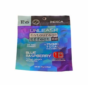 710 Trading Entourage Effect 750mg Blue Raspberry gummy 10ct