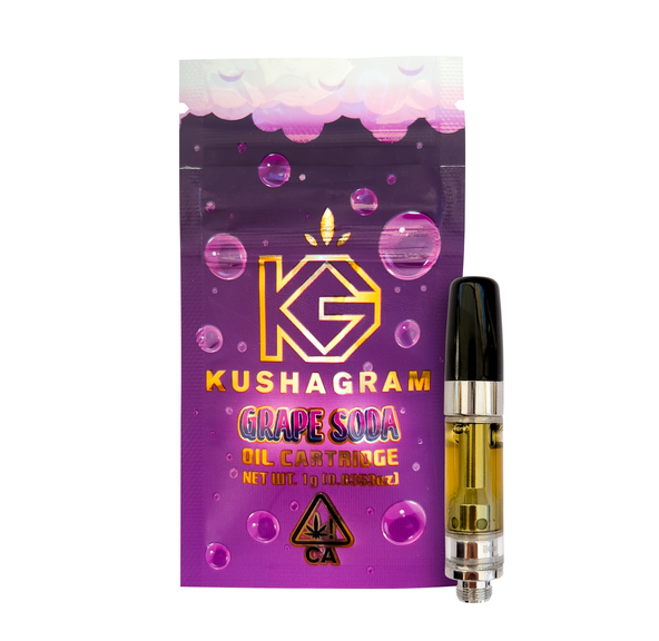.⠀⠀⠀KUSHAGRAM Grape Soda Premium Cartridge 1g