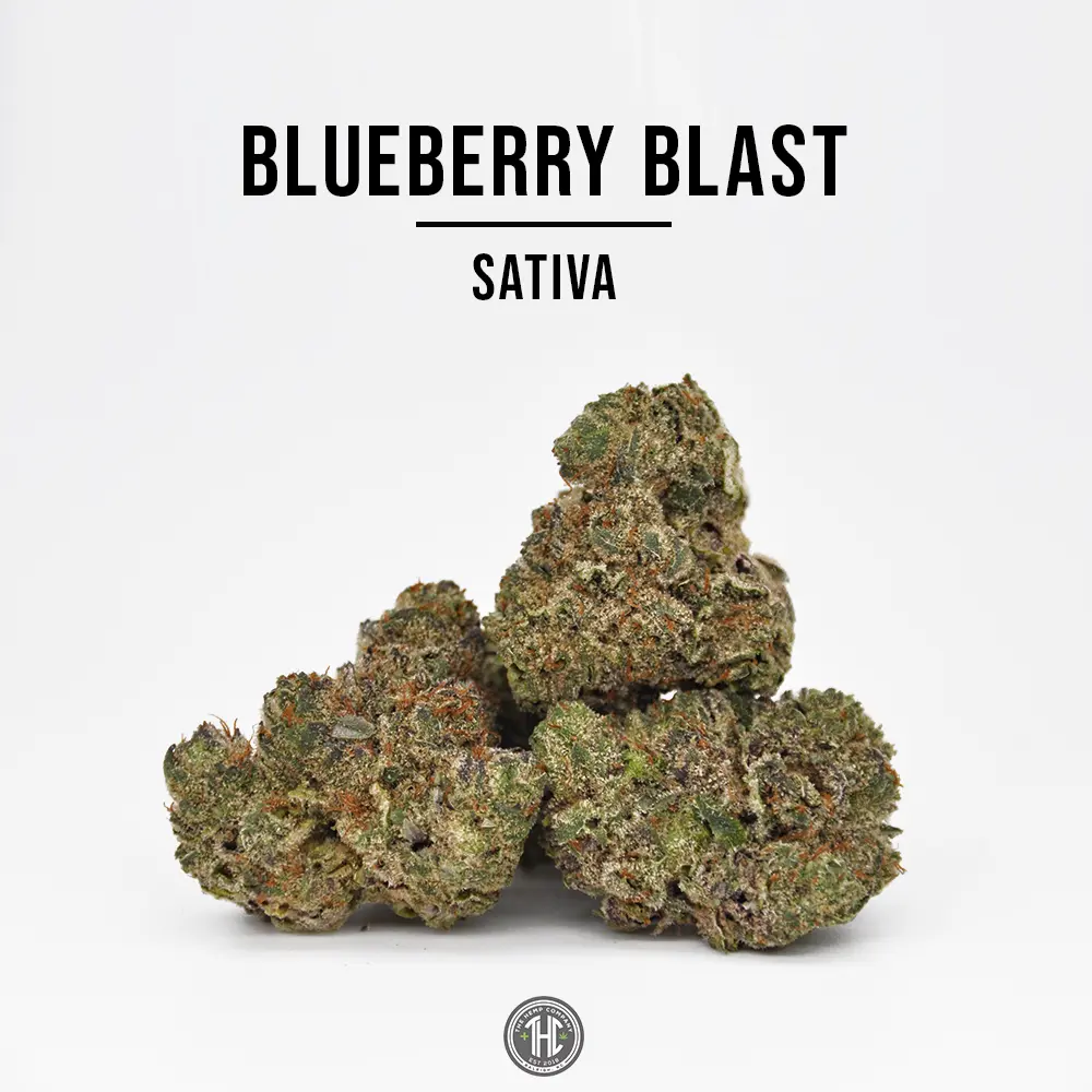THCa Hemp Flower, Blueberry Blast