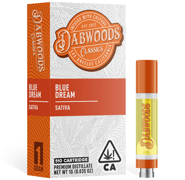 Dabwoods | Vape Cart | 1g | Distillate | Blue Dream