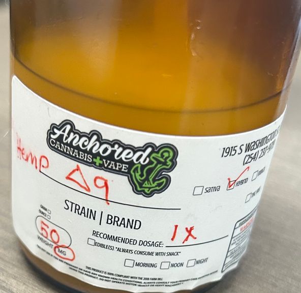 Anchored - D9 Hemp SHOT