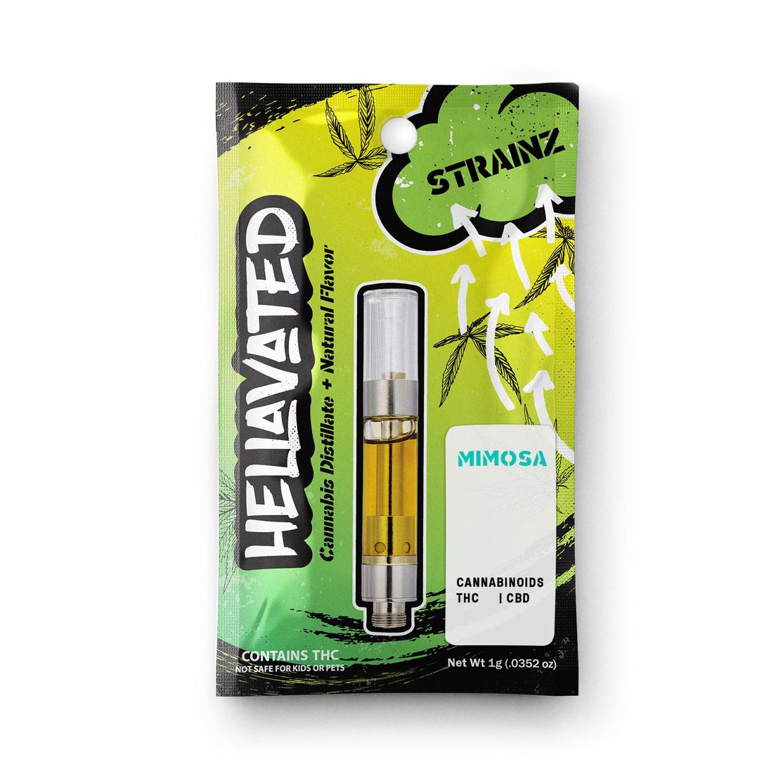 Hellavated - 1g Cartridge - Mimosa