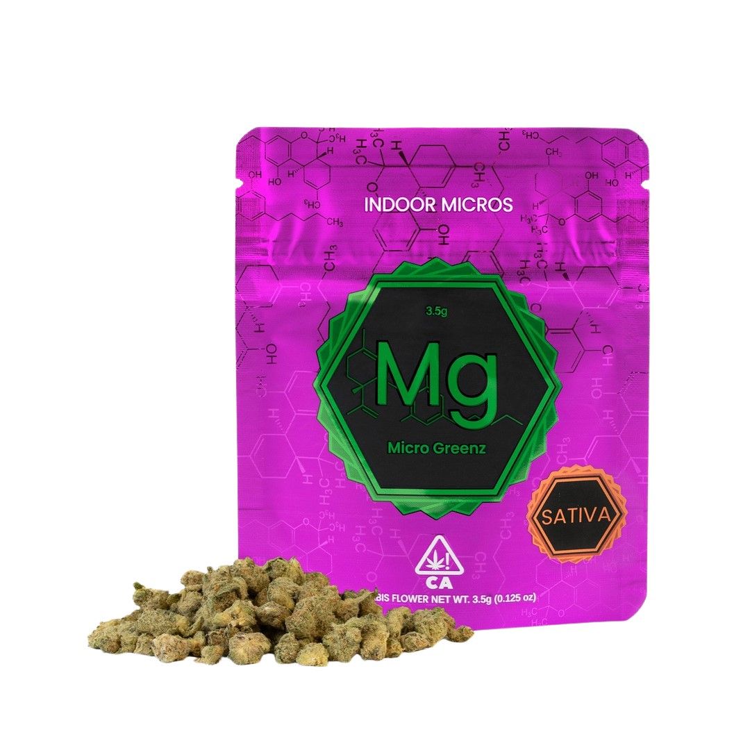 Micro Greenz Indoor Flower Micros Blueberry Haze x Cap Junky 3.5g