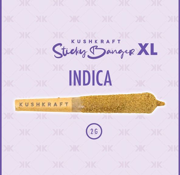 1 x 2G XL Infused Sticky Banger - Indica