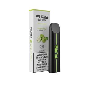 FURY Stick Disposable Green Apple Tobacco 350 Puffs