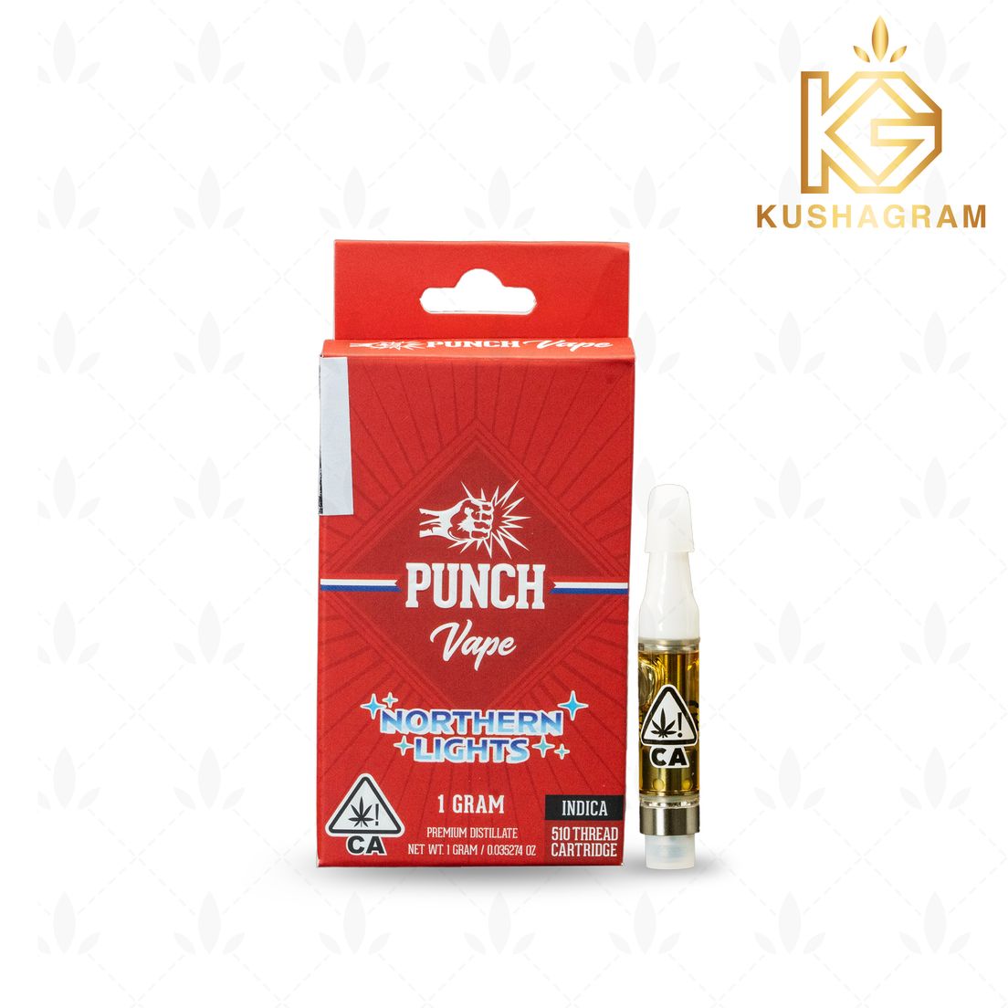 Punch Edibles & Extracts - Distillate Cart - Northern Lights 1g