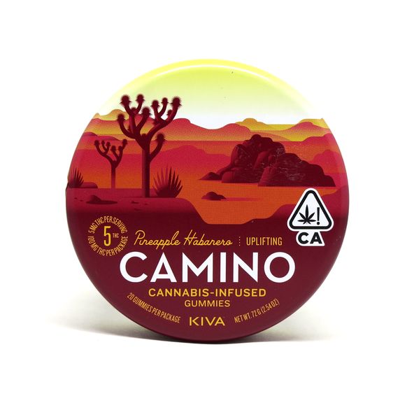 Camino Pineapple Habanero "Uplifting" Gummies