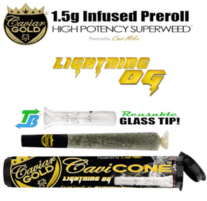 Caviar Gold — Lightning OG Infused Pre-Roll 1.50 g
