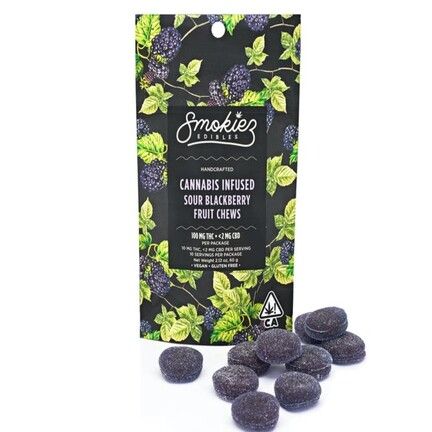 Sour Blackberry Fruit Chews - CA