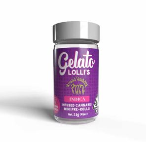 Gelato Infused Mini Pre-roll 5pk Grand Daddy Purp 3g