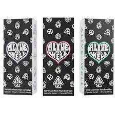 Alive & Well - Wilson Cured Resin Vape Cartridge 1g