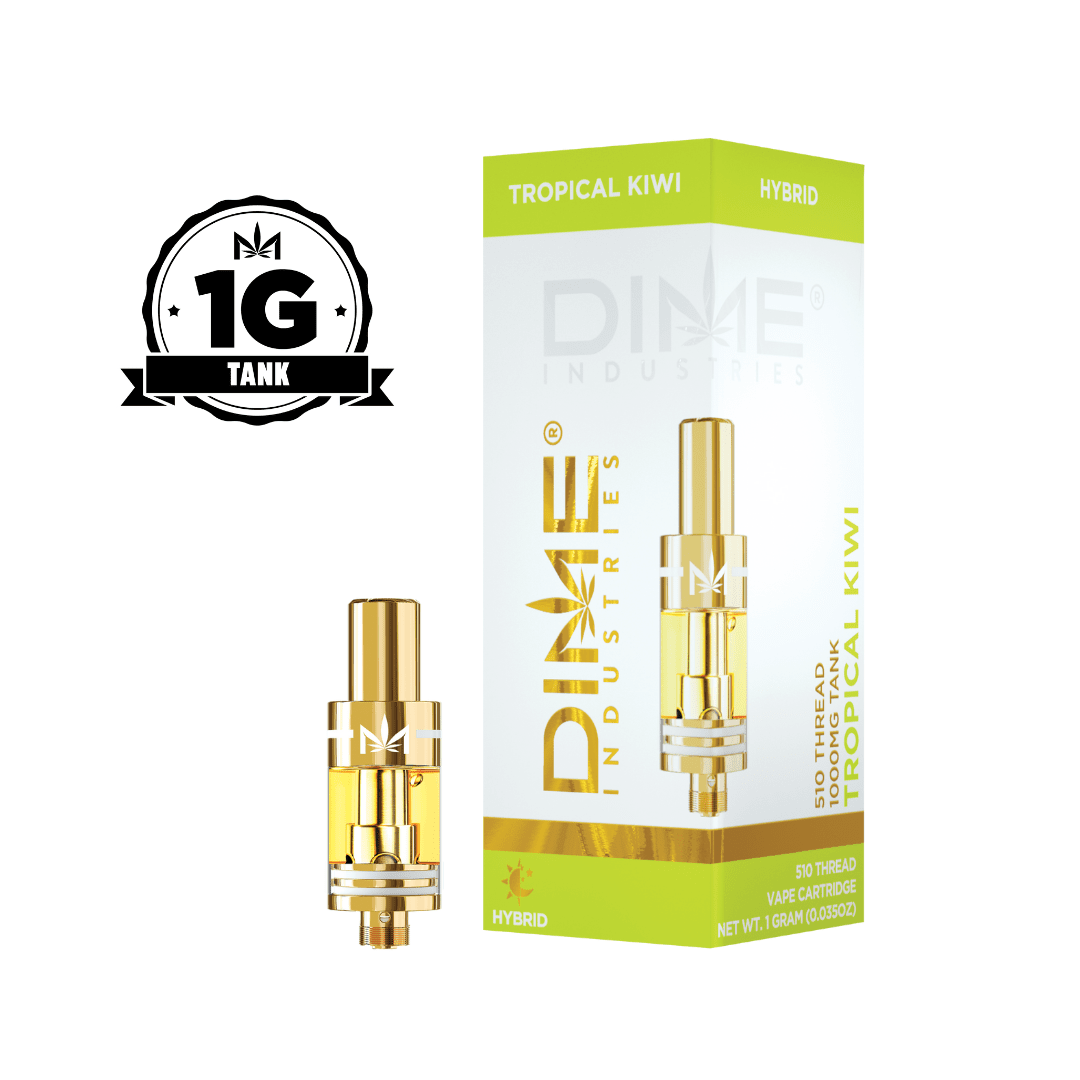 Dime | Vape Cart | 1g | Signature Distillate | Tropical Kiwi