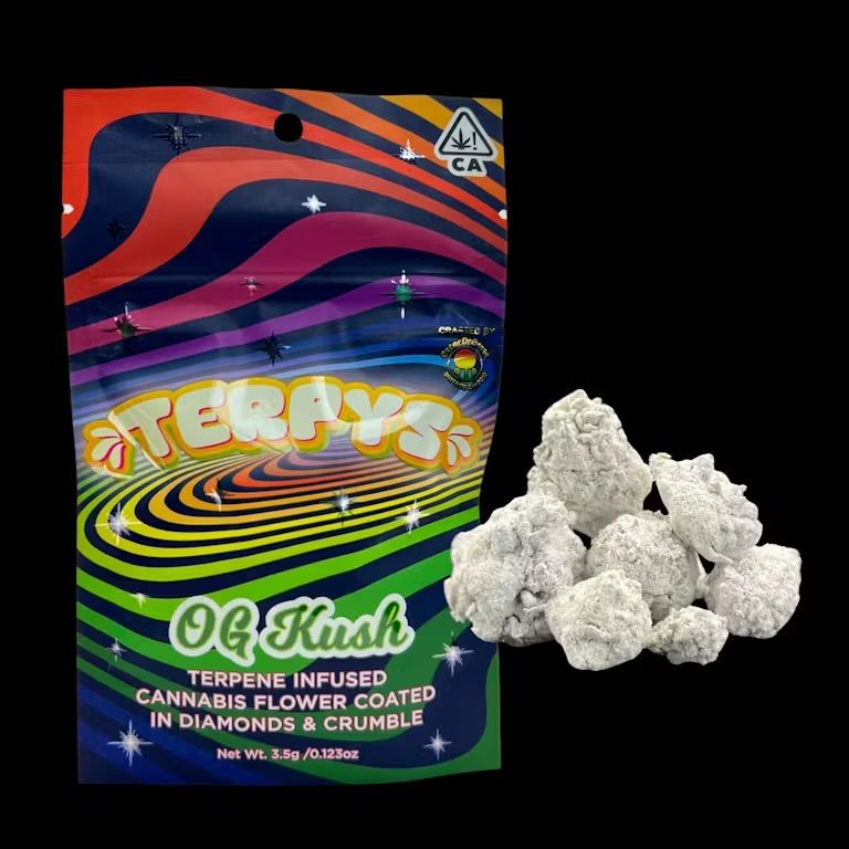 Creme De Canna - Terpys OG Kush Infused Flower 3.5g