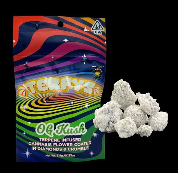 Creme De Canna - Terpys OG Kush Infused Flower 3.5g
