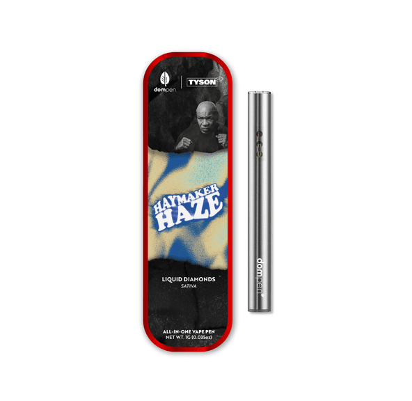 DomPen x Tyson | AIO Vape | 1g | Diamonds | Haymaker Haze