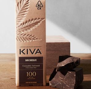 Kiva - Dark Chocolate Bar (100mg)