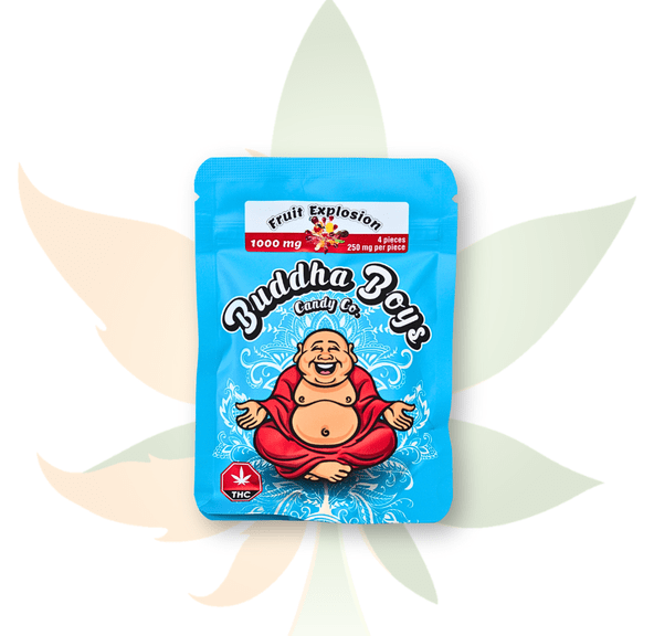 Buddha Boys - 1000mg THC Gummies - Fruit Explosion