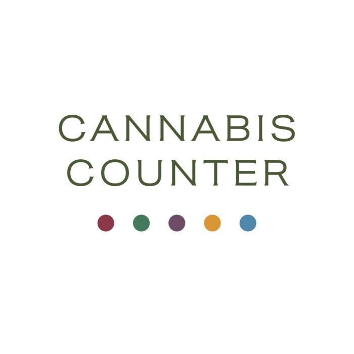 Cannabis Counter Papaya Bars Live Rosin 0.5g Cartridge