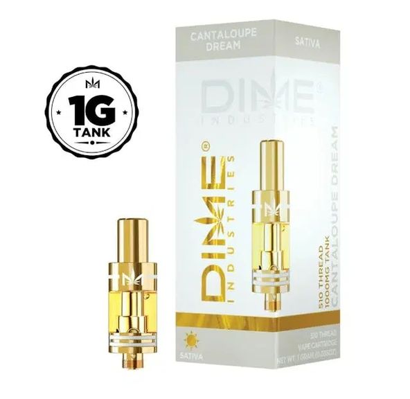 Dime Industries - Cantaloupe Dream Signature Line 1000MG Cartridge Tank 1g
