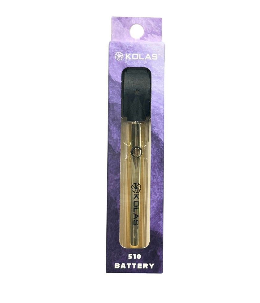 Kolas Branded Battery w/ Button Gold