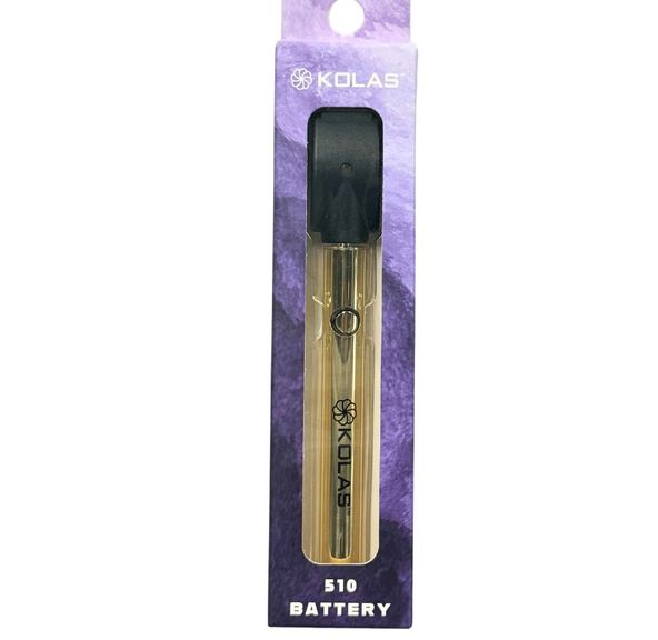 Kolas Branded Battery w/ Button Gold