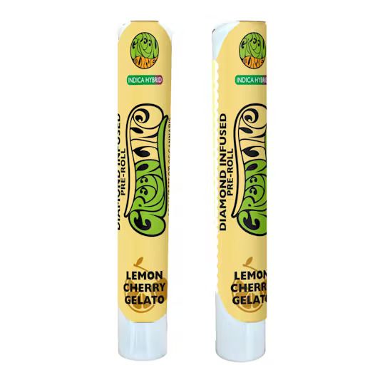Lemon Cherry Gelato - Diamond Infused Pre-Roll