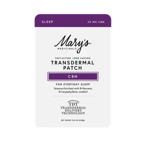 Mary's Transdermal CBN Sleep Patch 20mg