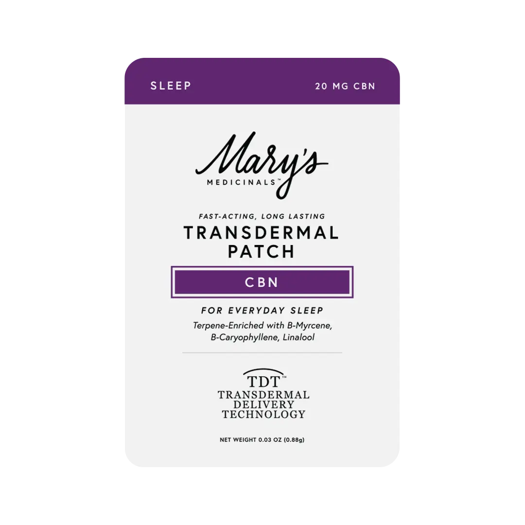 Mary's Transdermal CBN Sleep Patch 20mg