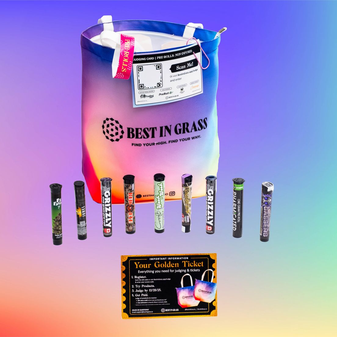 2025 BEST IN GRASS PREROLLS JUDGE KIT