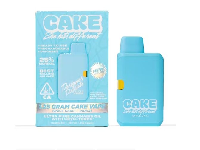 Cake - Space Cake Designer Distillate Disposable Vape 1.25g