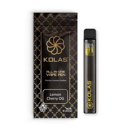Kolas AIO Vape Cherry Lemon OG 1g at Kolas Fruitridge