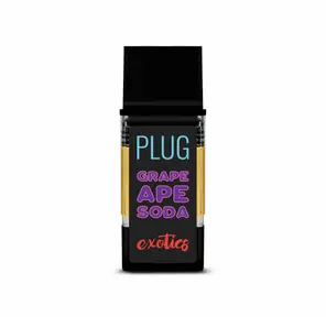 PLUGplay Exotic Plugs Vape Cartridge Grape Ape Cartridge 1g