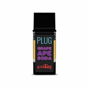PLUGplay Exotic Plugs Vape Cartridge Grape Ape Cartridge 1g