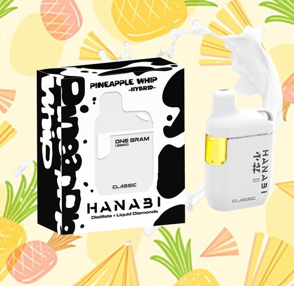 Hanabi AIO Vape Pineapple Whip 1g