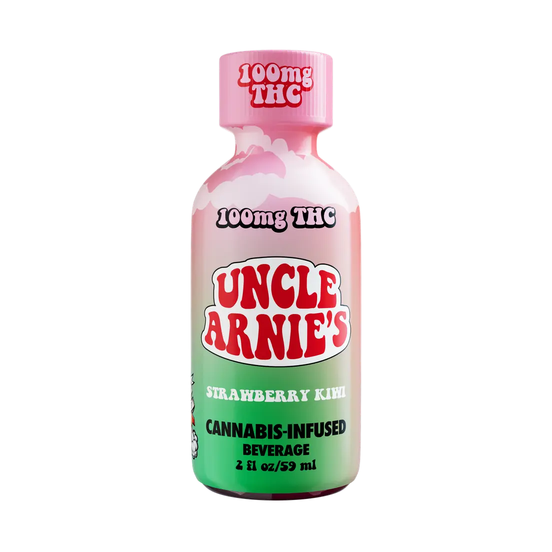 Uncle Arnie's Shot Strawberry Kiwi 100mg