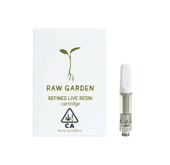 Raw Garden™ - Strawberry Moscato 1:1 CBD Refined Live Resin™ 1.0g Cartridge 1g,